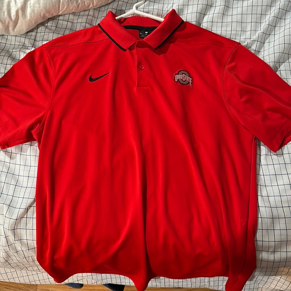 Ohio State Red LeBron Polo